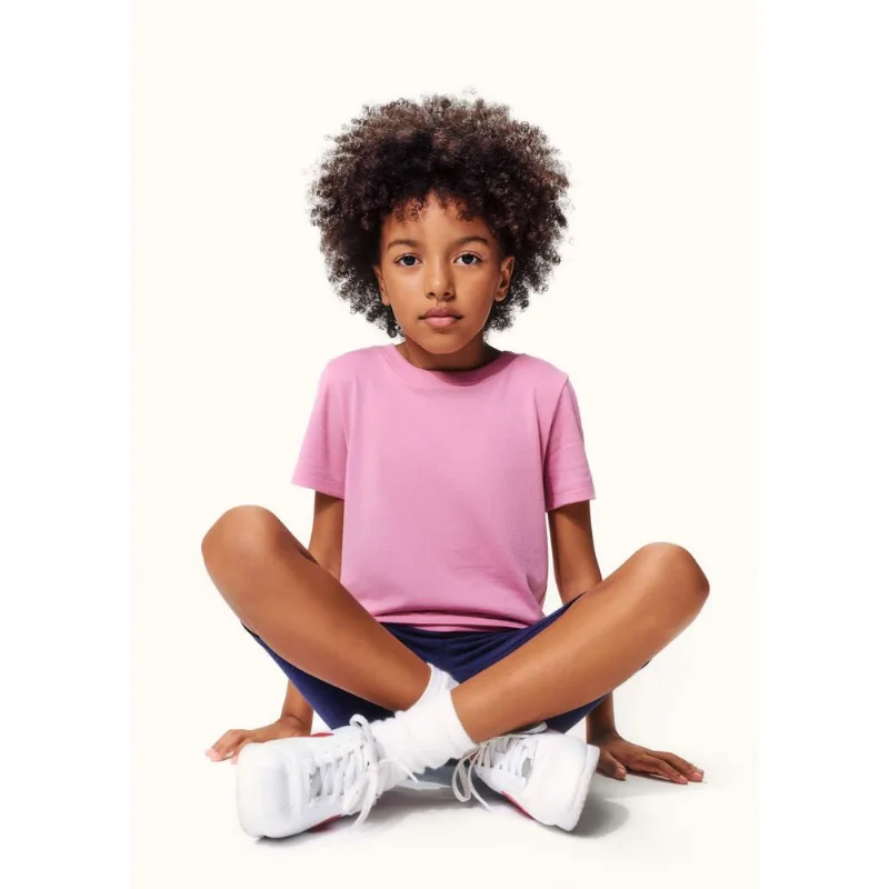 Blusa Infantil Menina Básica Slim - Rosa 004