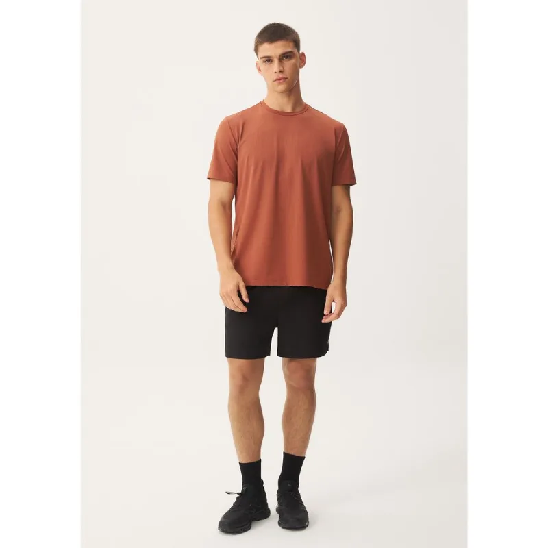 Camiseta Esportiva Masculina Manga Curta Fresh - Marrom G