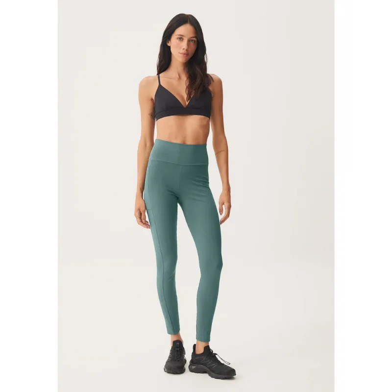 Calça Legging Feminina Esportiva Com Fio LYCRA® - Verde M
