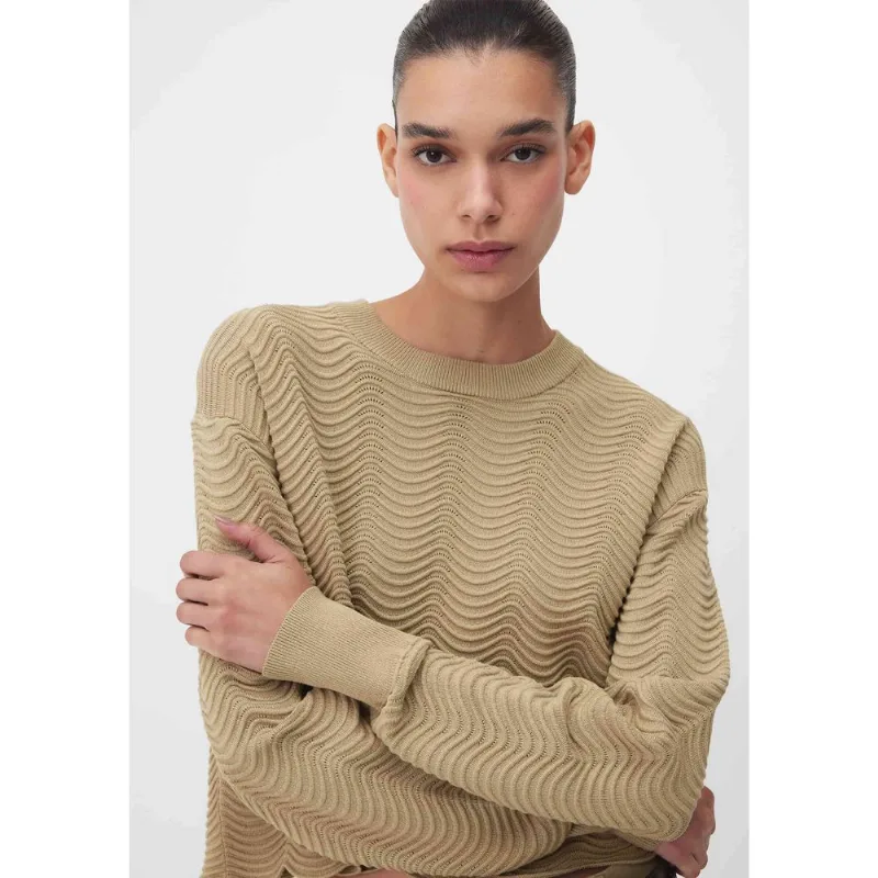 Suéter Feminino Em Tricô - Caqui G