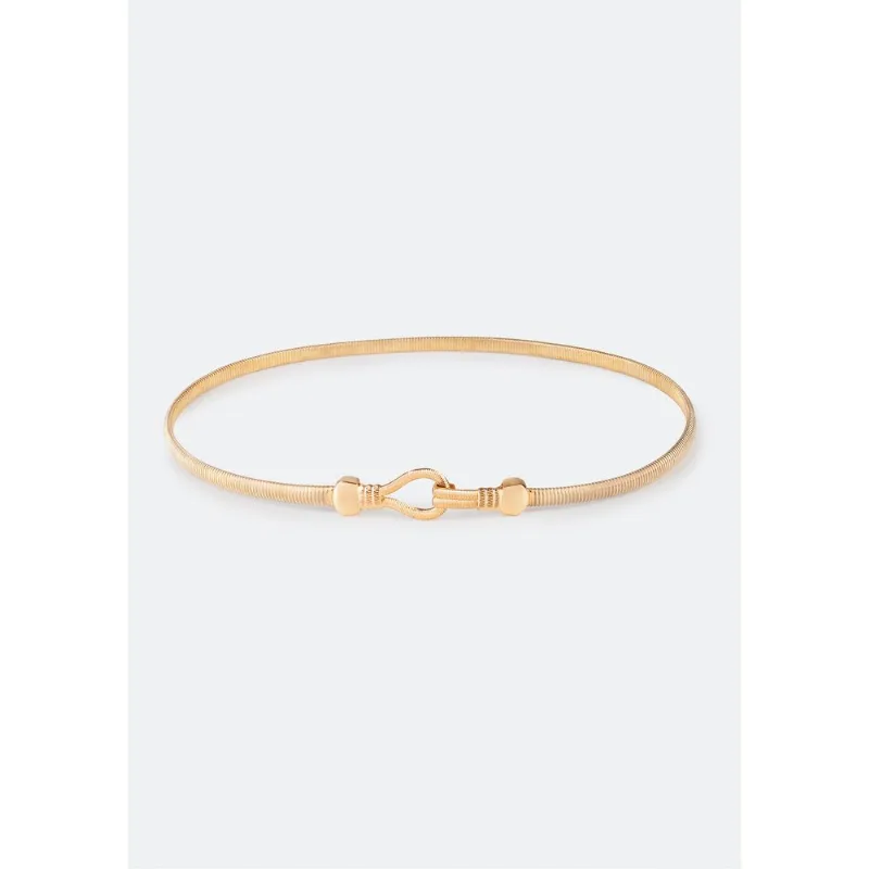 Cinto Feminino De Metal - Dourado G