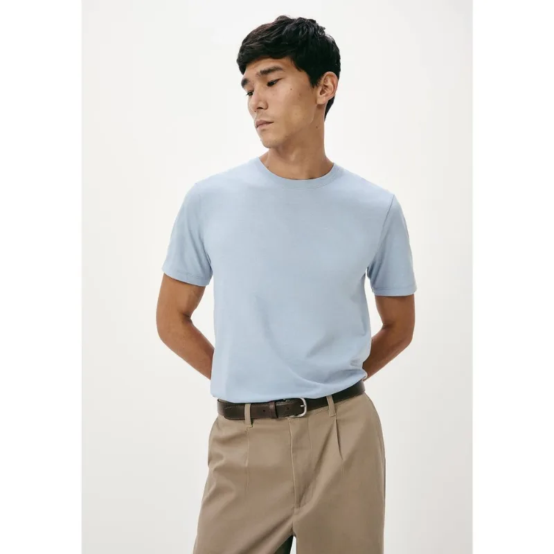 Camiseta Básica Unissex Manga Curta World - Azul M