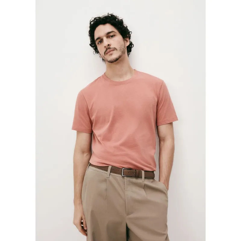 Camiseta Básica Unissex Manga Curta World - Rosa G
