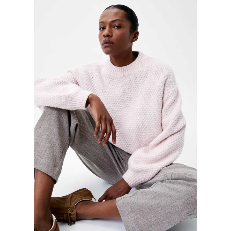 Suéter Feminino Em Tricô - Rosa M