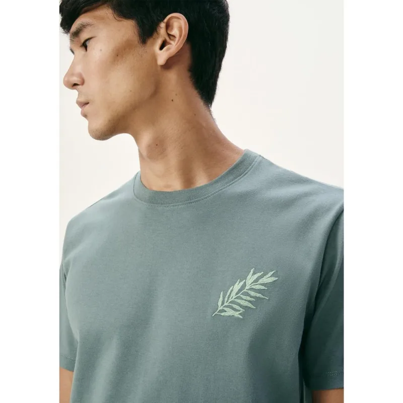Camiseta Masculina Manga Curta Com Estampa - Verde XXG