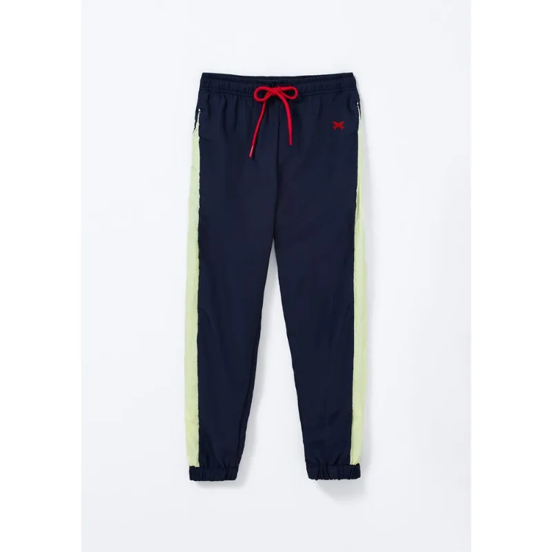 Calça Infantil Menino Nylon Jogger - Azul 006