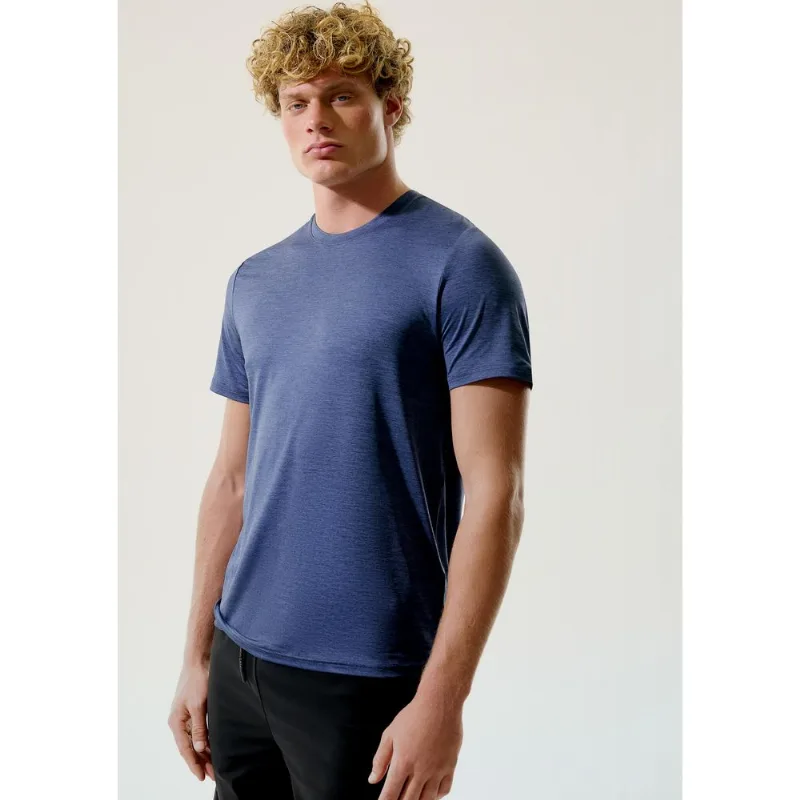 Camiseta Masculina Esportiva Básica Toque Gelado - Azul G