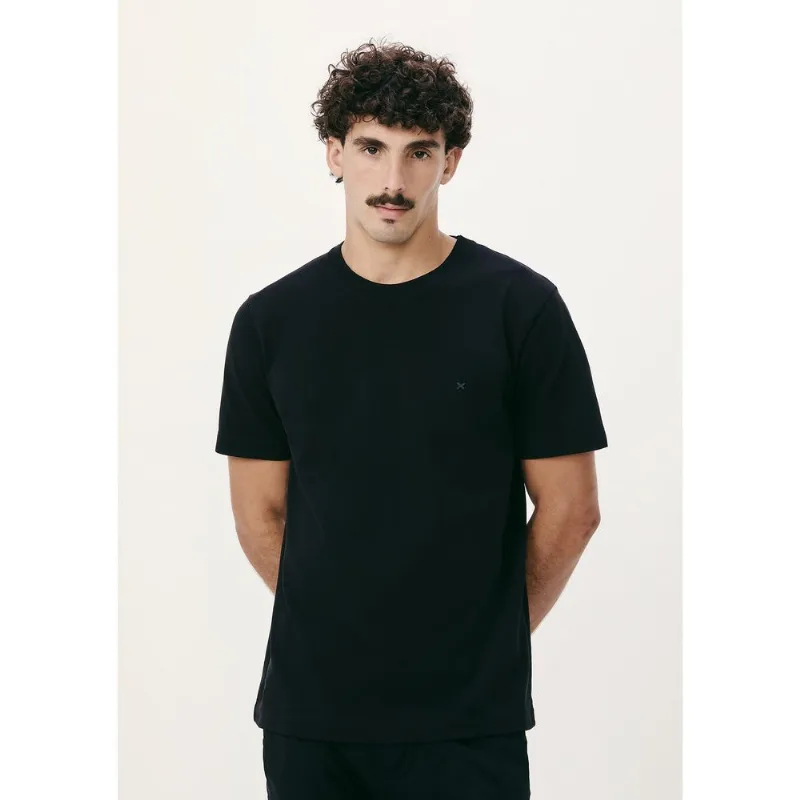 Camiseta Masculina Em Malha Piquet Pima - Preto G