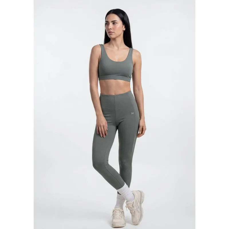 Calça Legging Esportiva Selada - Cinza M