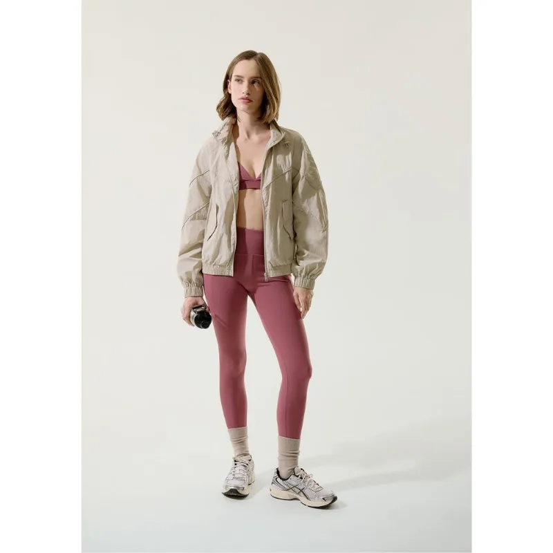 Calça Legging Esportiva Feminina Costuras Contrastantes - Vinho XG