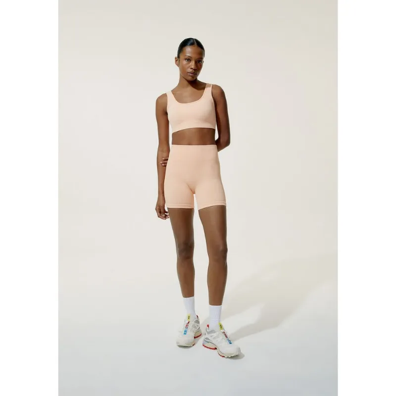 Bermuda Esportiva Feminina Biker Sem Costura - Rosa XG