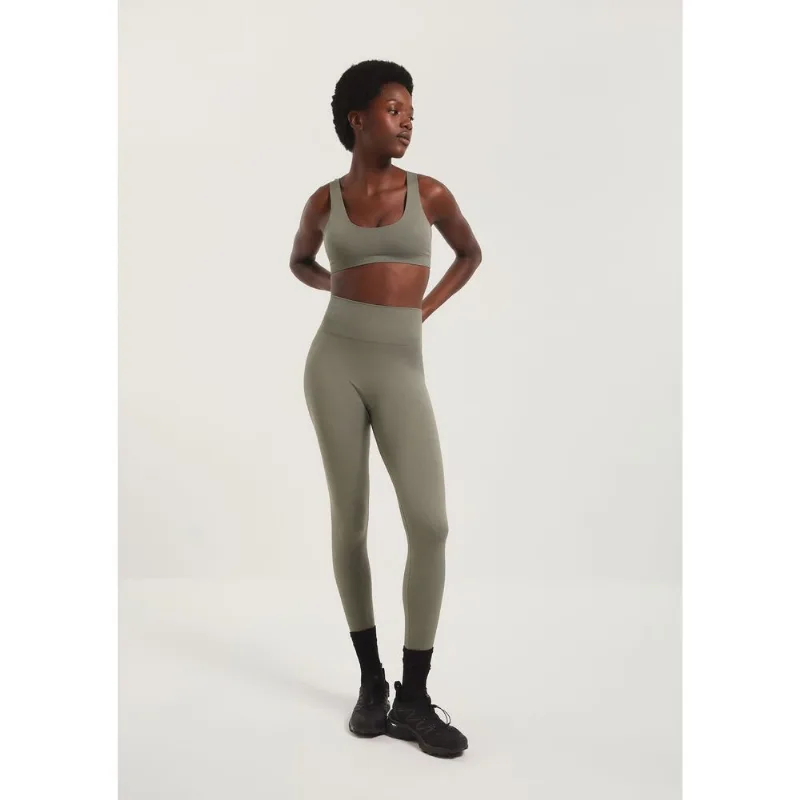 Calça Legging Feminina Esportiva Sem Costura - Verde XG