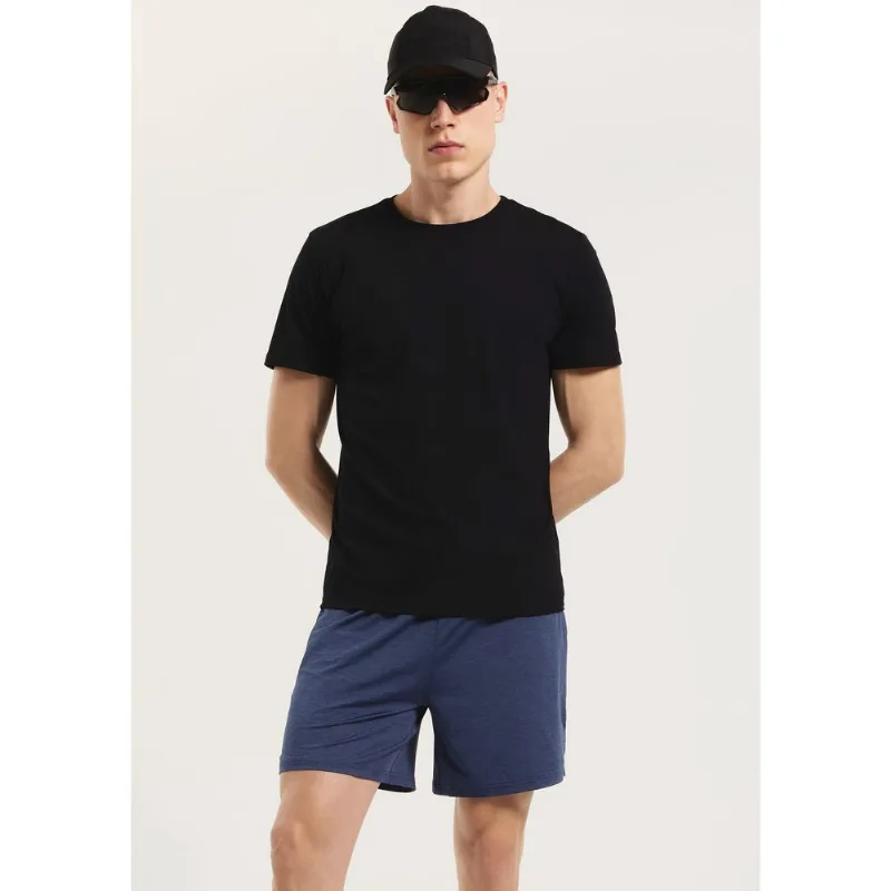 Bermuda Esportiva Masculina Mescla - Azul XG