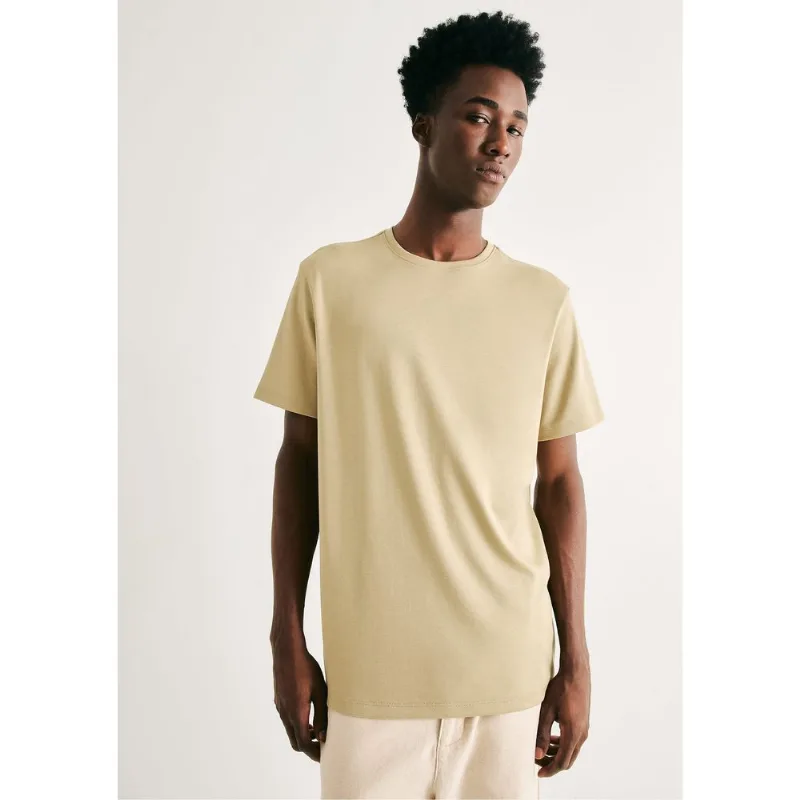 Camiseta Masculina Manga Curta Super Cotton Pima - Verde G