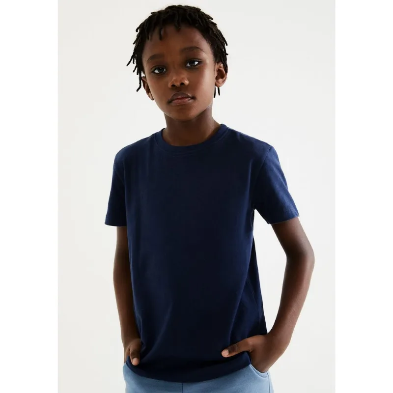 Camiseta Infantil Menino Comfort Super Cotton - Azul 016