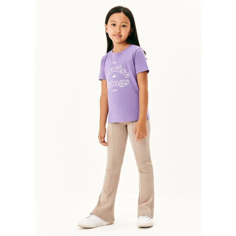 Calça Infantil Menina Flare - Bege 010