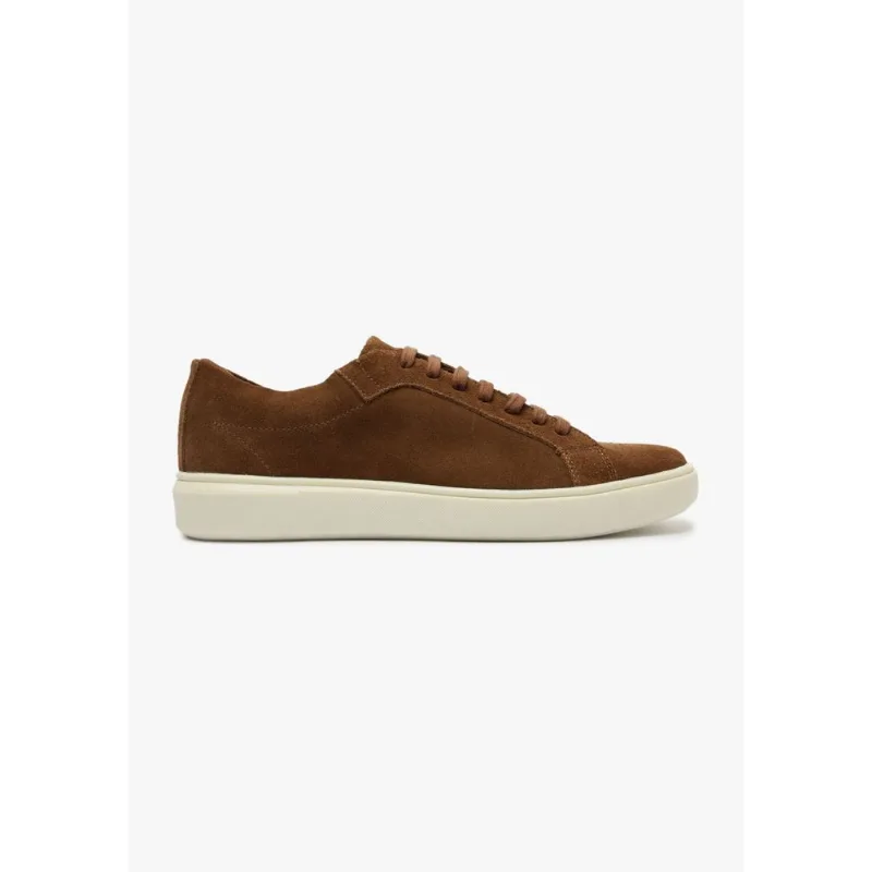 Tênis Masculino Casual Camurça - Marrom 041