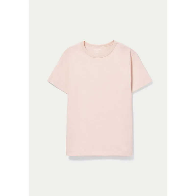 Camiseta Básica Infantil Algodão Unissex - Rosa 014