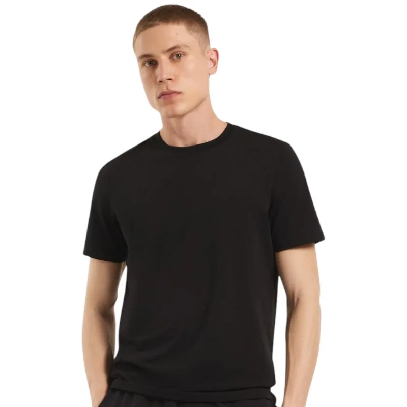 Camiseta Básica De Treino Masculina M Hering Sports Ultra Preto (MP)