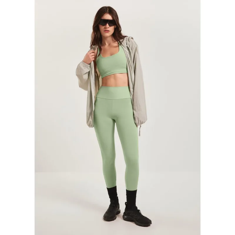 Calça Legging Feminina Esportiva Com Fio LYCRA® - Verde P