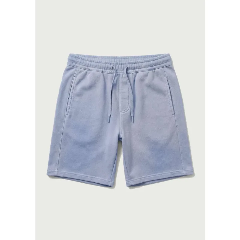 Bermuda Infantil Menino Em Moletom Estonado - Azul 008