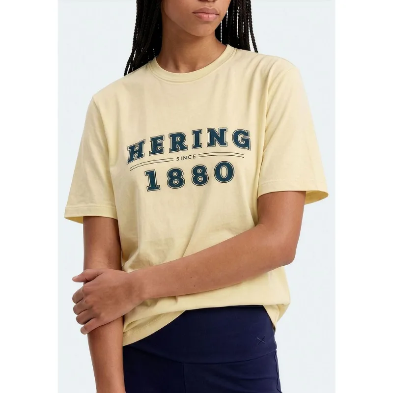 Camiseta Teen Manga Curta Com Estampa - Amarelo P