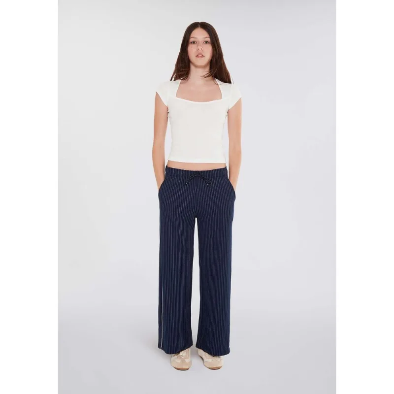 Blusa Teen Manga Curta Ombro A Ombro - Off white M