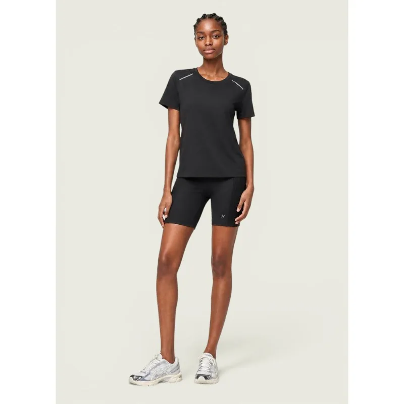 Camiseta Esportiva Feminina Recorte Costas - Preto XG