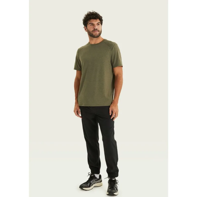 Camiseta Esportiva Masculina Com Textura - Verde XG