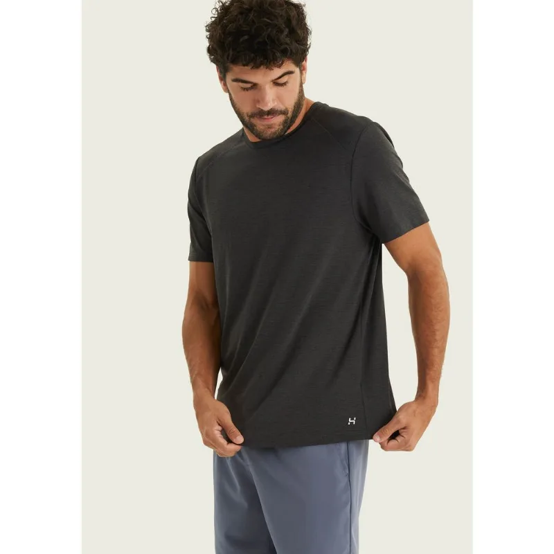 Camiseta Esportiva Masculina Com Textura - Preto G