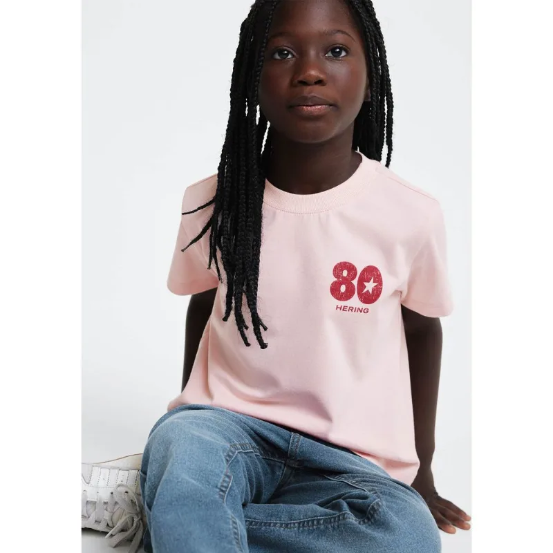 Blusa Infantil Menina Com Estampa - Rosa 006