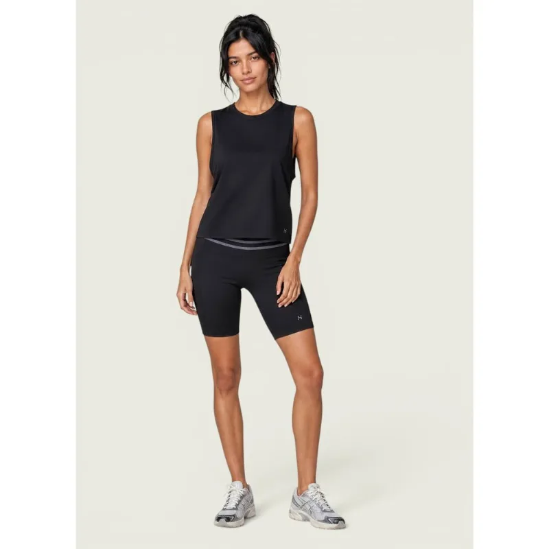 Bermuda Esportiva Feminina Ciclista Sem Costura - Preto XG