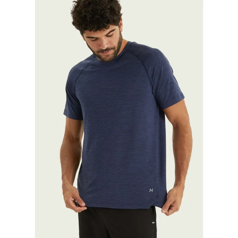 Camiseta Esportiva Masculina Moove Secagem Rápida - Azul XG