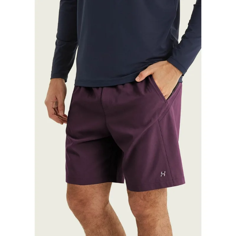 Bermuda Esportiva Masculina Com Recorte - Vinho XG