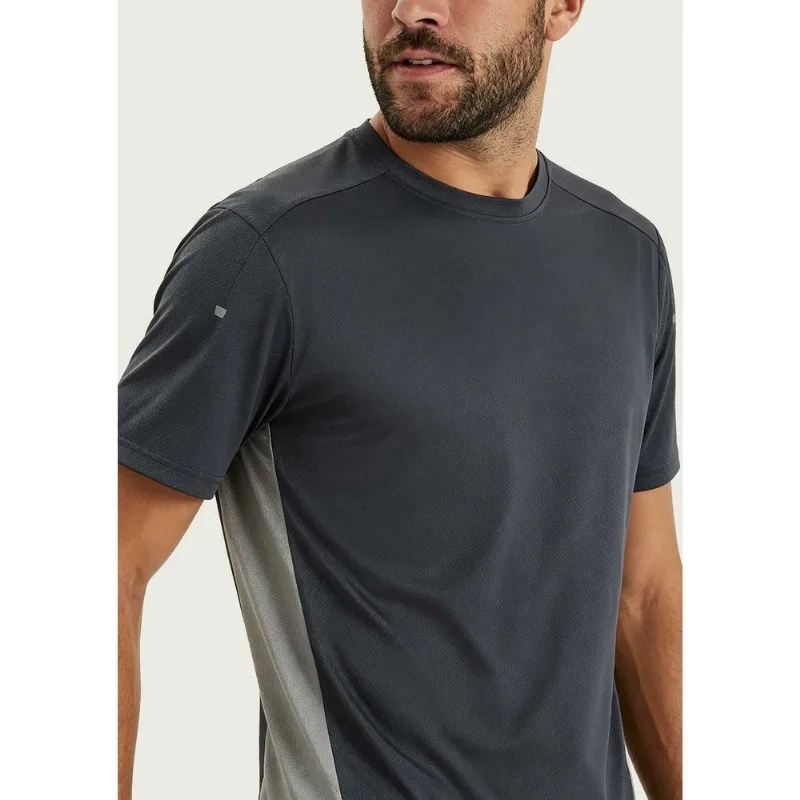 Camiseta Esportiva Masculina Secagem Rápida - Azul XG
