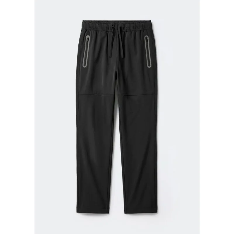 Calça Infantil Menino Reta Em Nylon - Preto 006