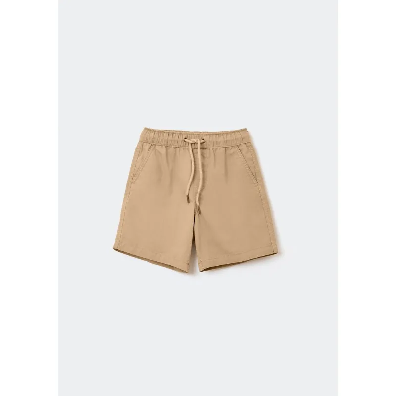 Bermuda Infantil Menino Reta - Bege 016