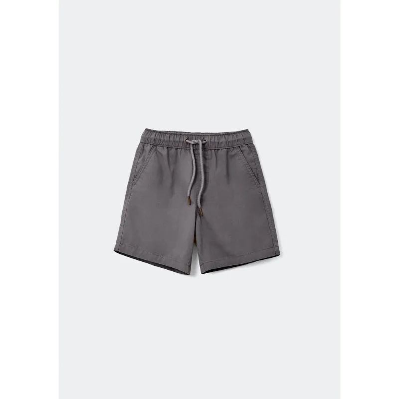 Bermuda Infantil Menino Reta - Preto 014