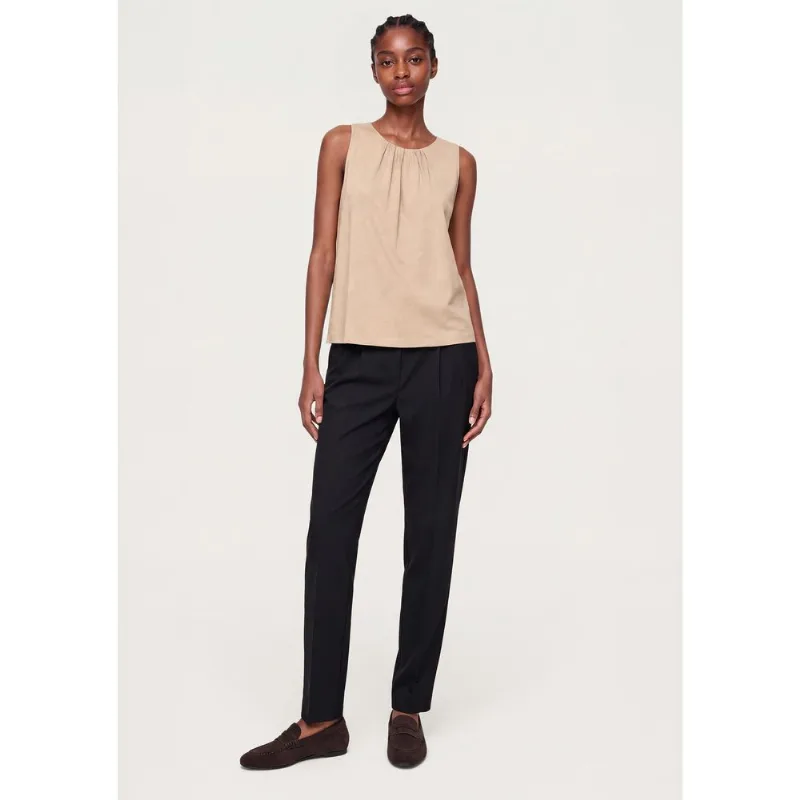 Calca Feminina Alfaiataria Slim - Preto 044