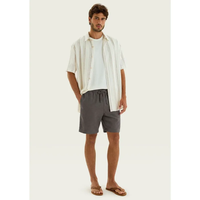 Bermuda Masculina Reta Em Moletinho - Verde G