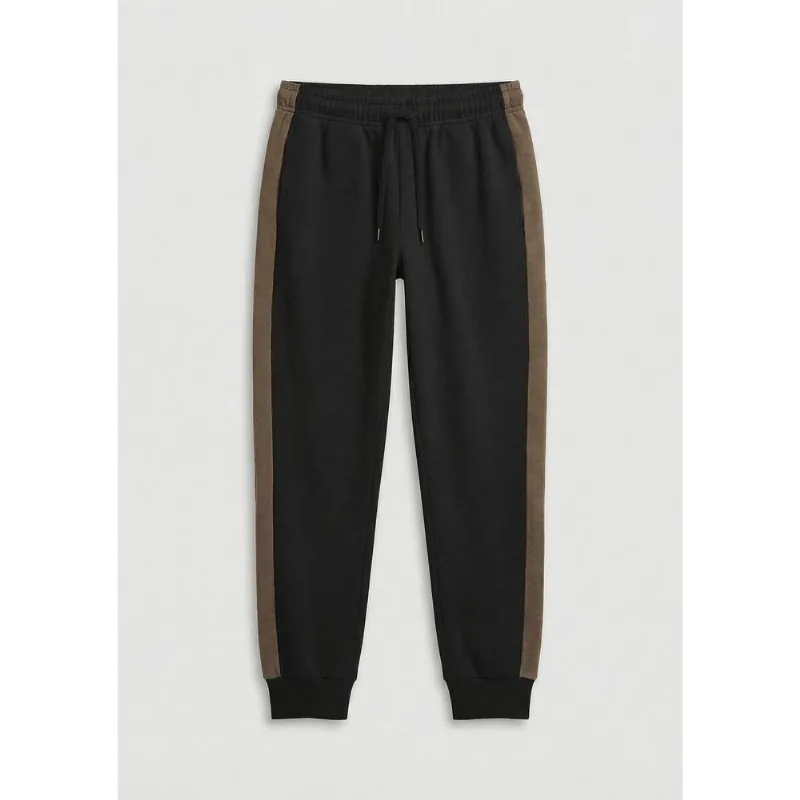Calça Infantil Menino Moletom Jogger - Cinza 006