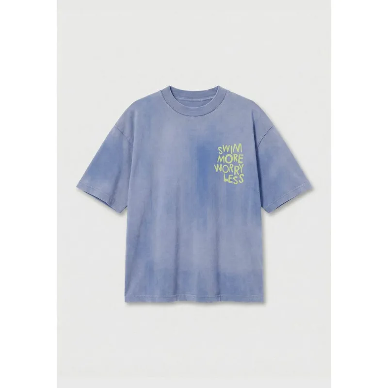 Camiseta Infantil Menino Estampada Em Algodão - Azul 006