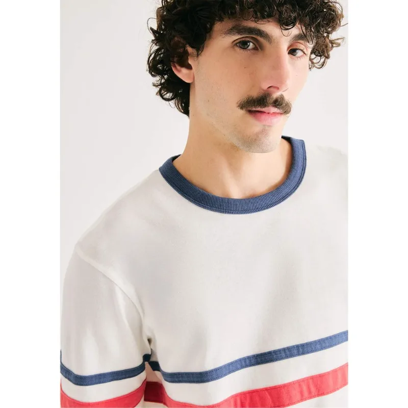 Camiseta Masculina Comfort Em Algodão - Off white G