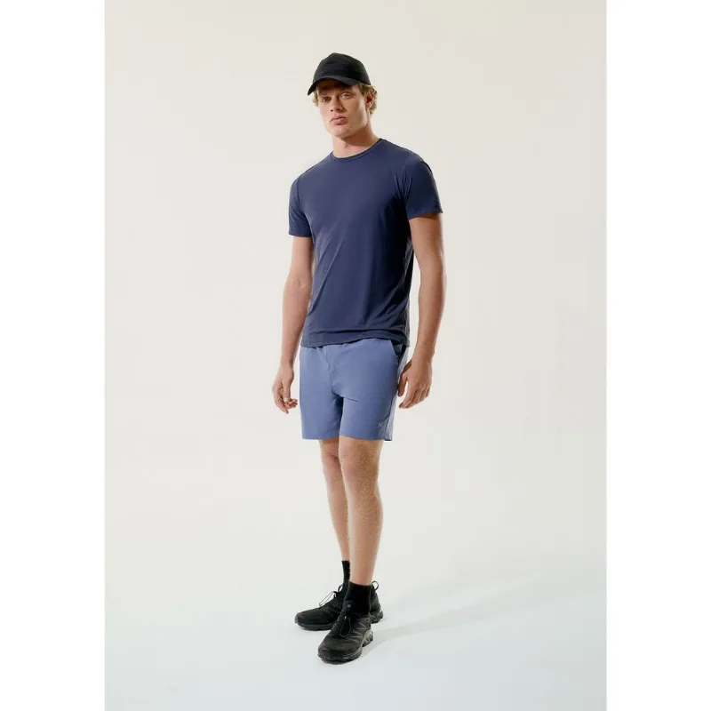 Camiseta Esportiva Masculina Manga Curta Pace - Azul XG