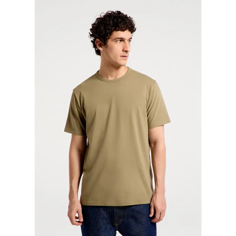 Camiseta Masculina Slim Algodão Peruano Soft Touch - Verde M