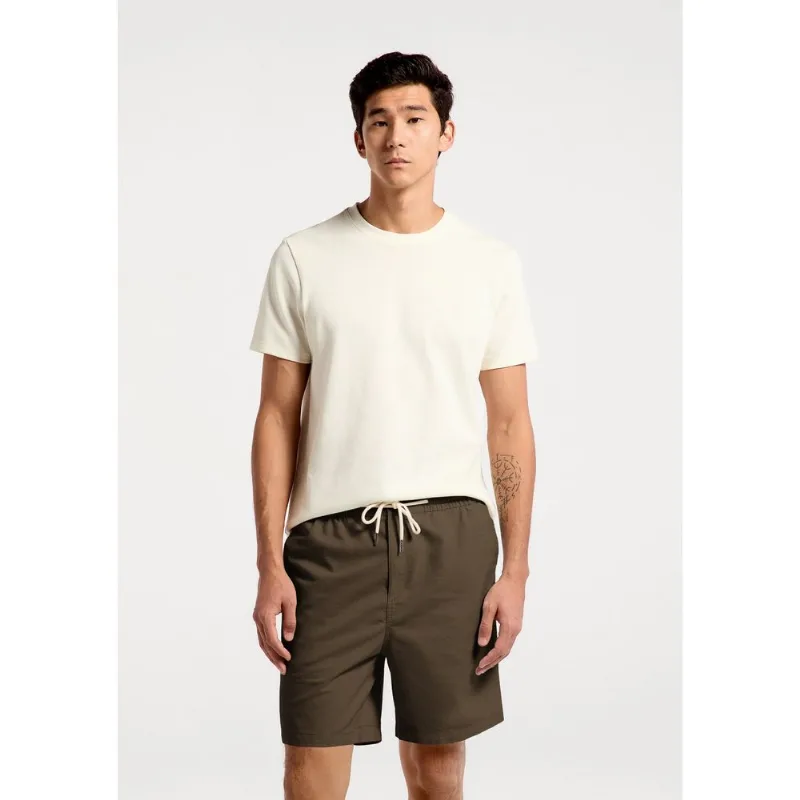 Bermuda Masculina Reta Fio Tinto - Verde 044