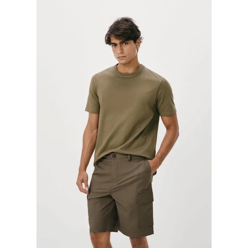 Bermuda Masculina Cargo Reta - Verde 036