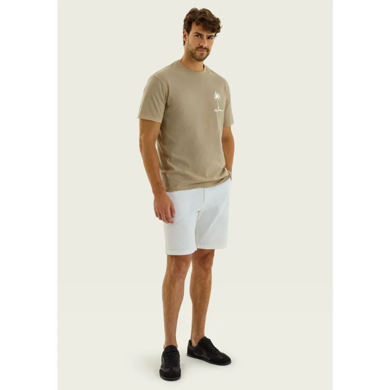Camiseta Masculina Super Cotton Estampada - Verde M