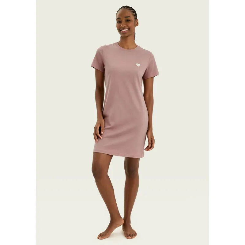 Camisola Curta Em Malha Estampada - Rosa XG