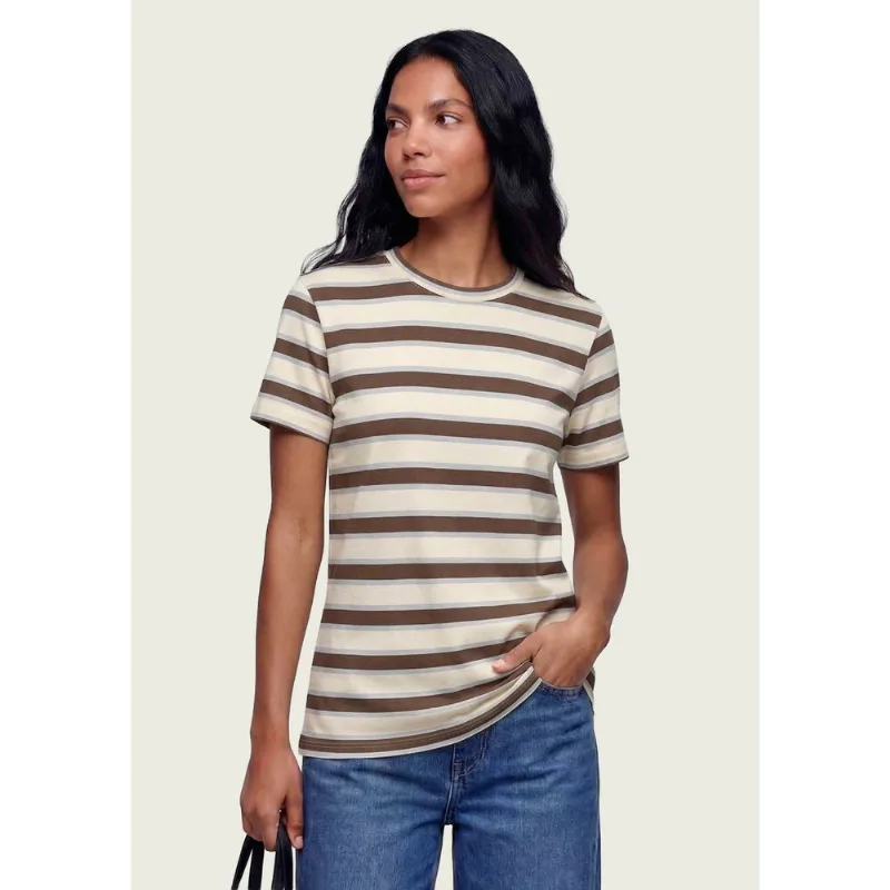 Camiseta Feminina Boxy Manga Curta - Bege G